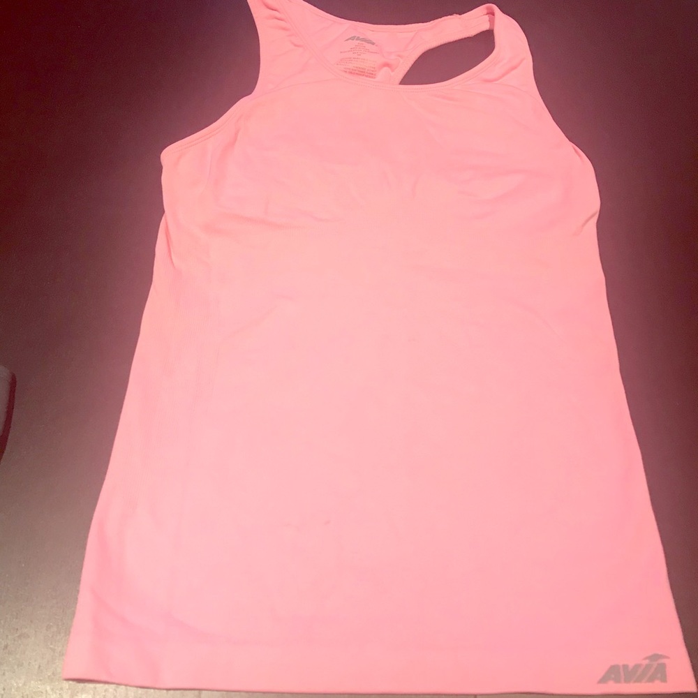 4/$25 Avia Pink Workout Top with Built in Bra